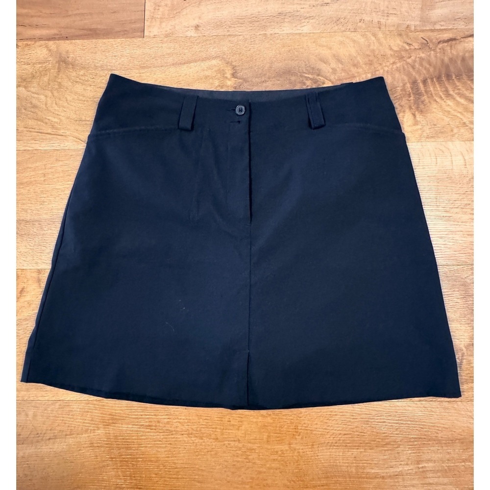 Nike Women's Dri-Fit black golf Sz M Skort Skirt‎